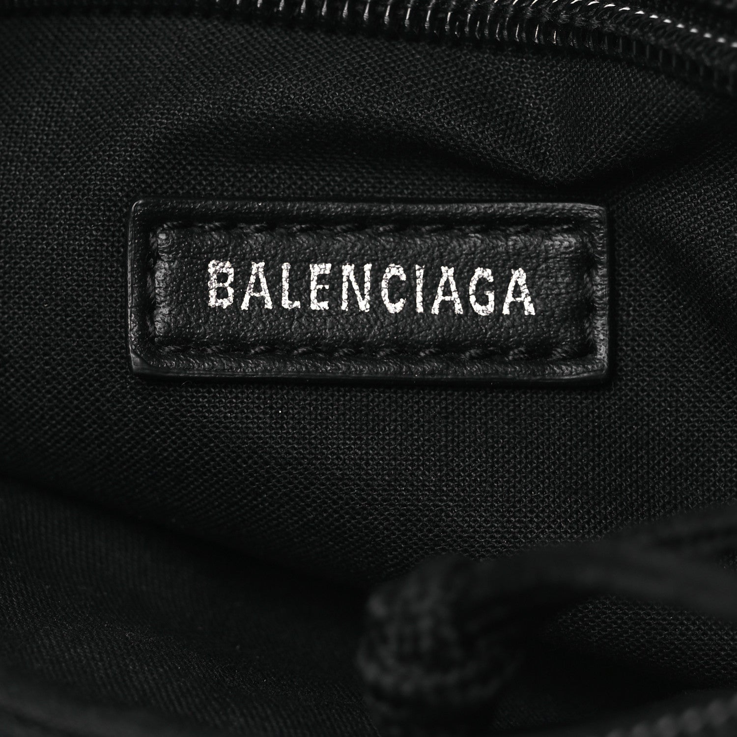 Nylon Explorer Crossbody Pouch Black