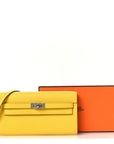 Epsom Kelly Wallet To Go Jaune De Naples