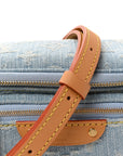 Monogram Denim Mini Bumbag Sky Blue
