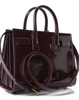 Patent Nano Sac de Jour Dark Red Wine