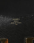 Lizard Constance Slim Wallet Black