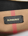 Calfskin Mega Check Small Banwell Tote Black