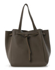 Soft Grained Calfskin Small Belt Cabas Phantom  Taupe