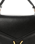 Grain de Poudre Mini Classic Monogram Cassandra Top Handle Black