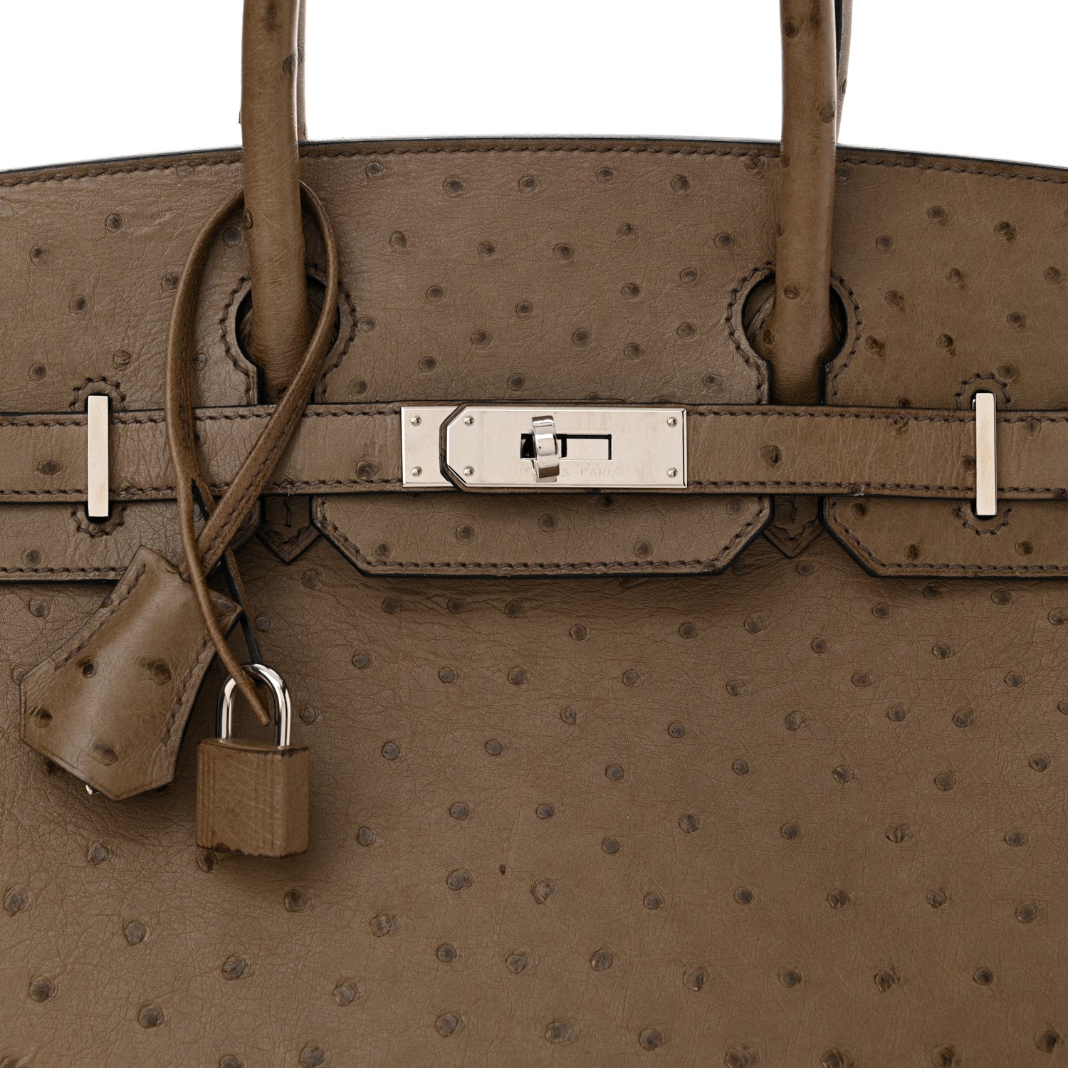 Ostrich Birkin 30 Mousse