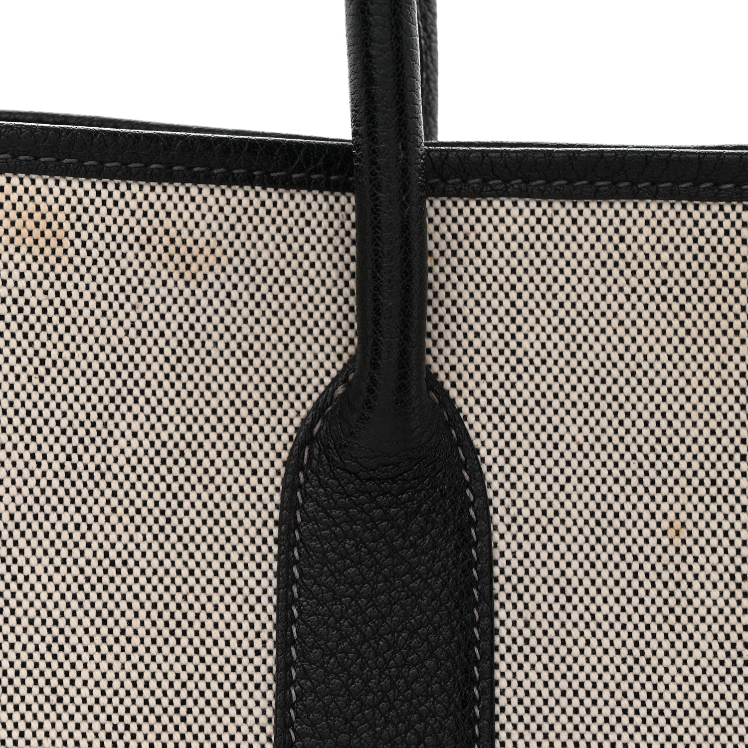 Toile Buffle Skipper Garden Party 36 MM Tote Black