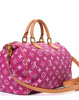 Calfskin Monogram Speedy P9 Bandouliere 40 Agate