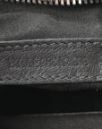 Metallic Agneau Arena Le Cagole Shoulder Bag XS Dark Bronze
