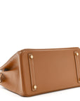 Epsom Birkin 30 Gold