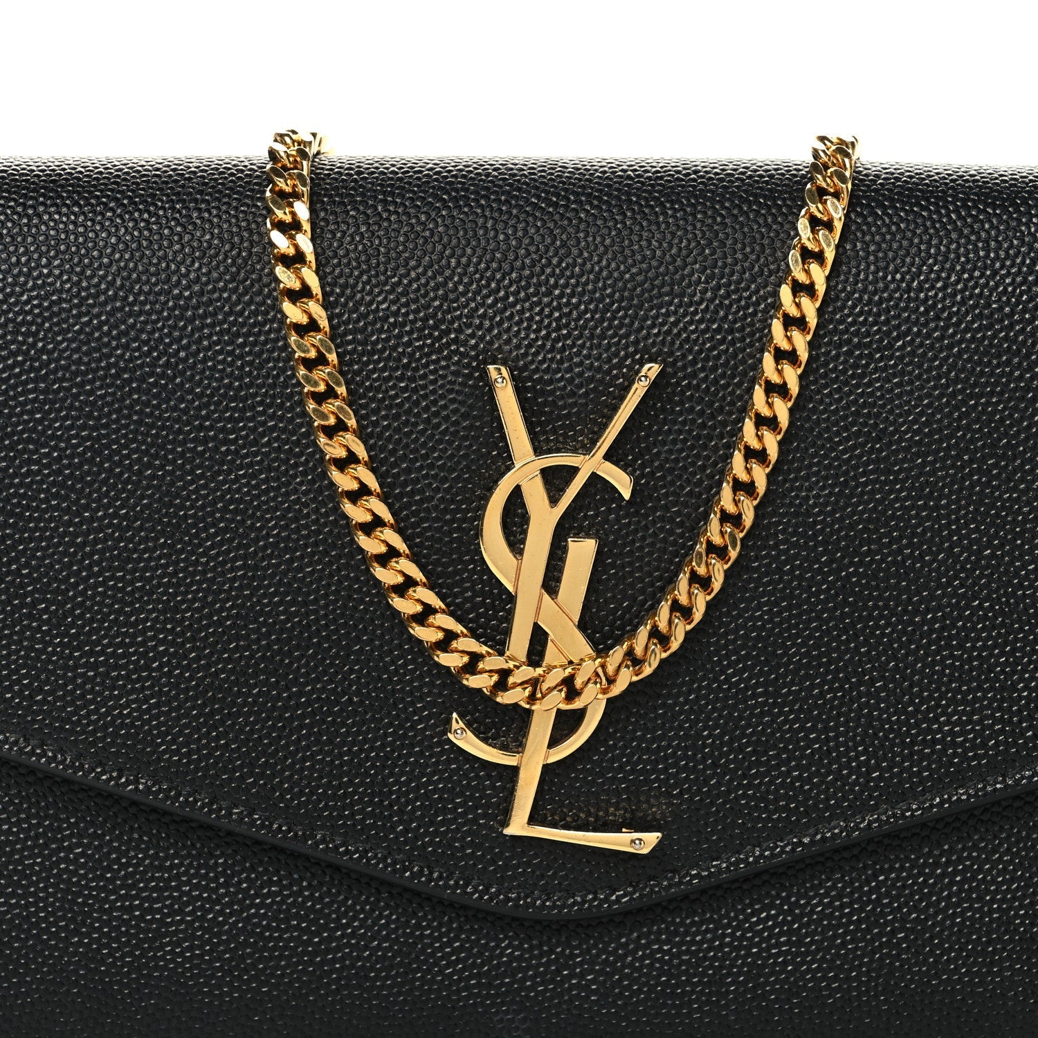 Grain de Poudre Uptown Chain Wallet Black