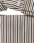 Nappa Print Shirt Effect Mini Jodie Camel Black White