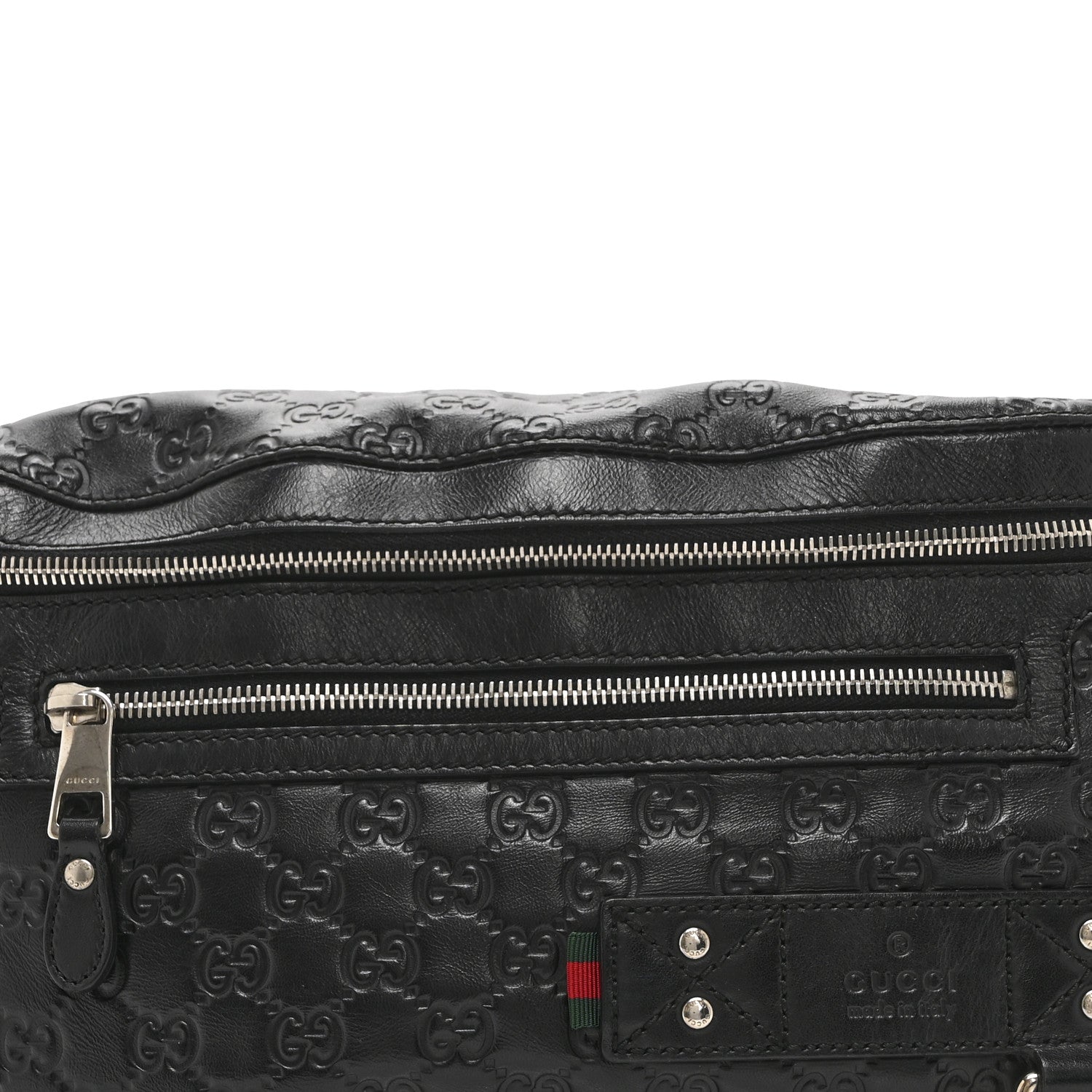 GCCIssima Web Belt Bag Black