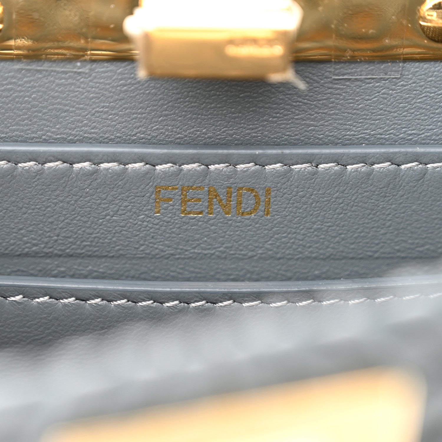 Vitello King Shiny Nappa Intreccio Petite Peekaboo I SEE U Satchel Tempesta