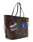 Damier Ebene Travel Stickers Neo Neverfull MM