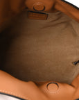 Calfskin Mini Flamenco Knot Clutch Warm Desert