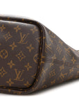 Monogram Calfskin Neo Neverfull Inside Out MM Tan