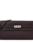 Epsom Kelly Wallet To Go Rouge Sellier