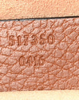 New Denim GG Monogram Dollar Calfskin Mini Ophidia Shoulder Bag Blue Tea Cuir Epilog