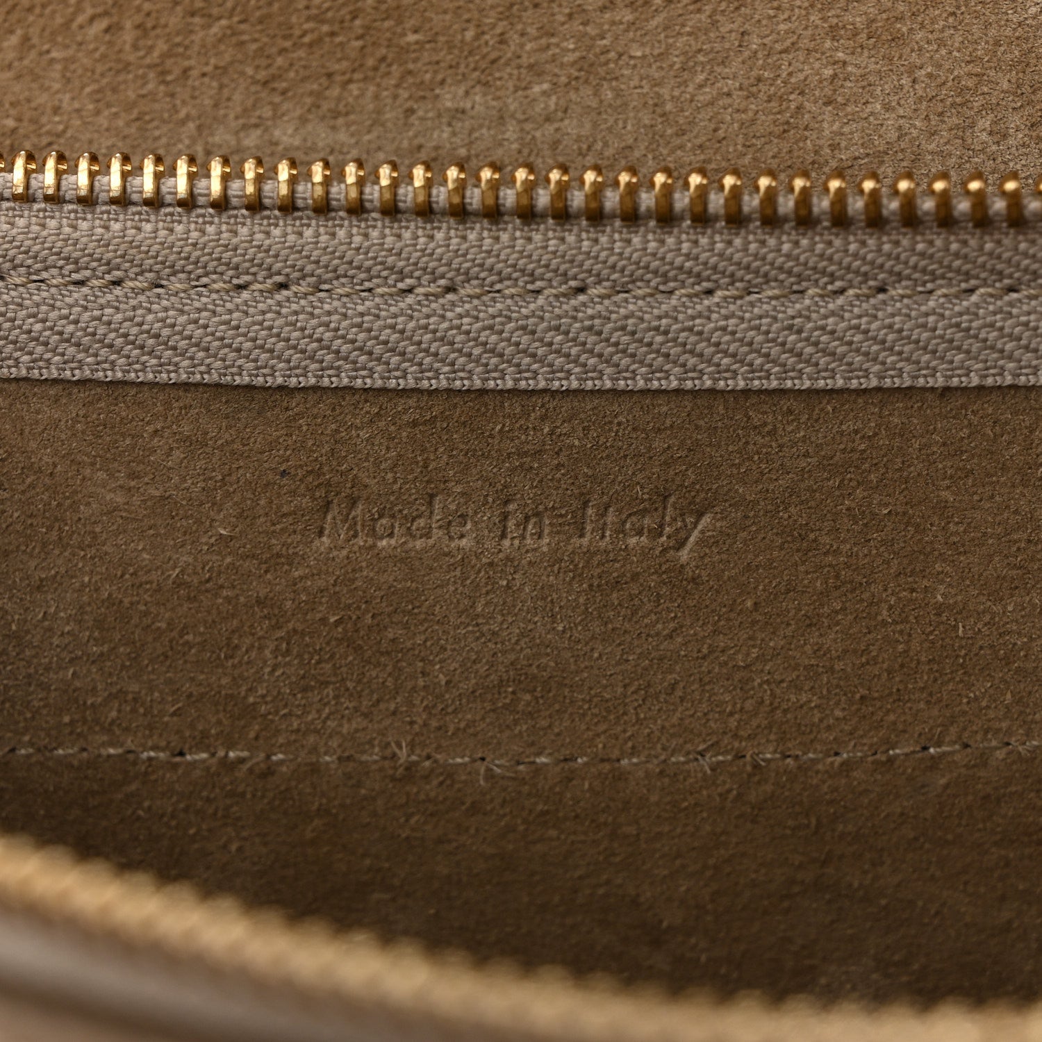 Grained Calfskin Nano Belt Bag Light Taupe