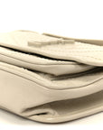 Crinkled Calfskin Matelasse Monogram Baby Niki Chain Satchel Crema Soft