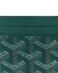 Goyardine Saint Sulpice Card Holder Green