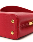 Taurillon Mini Capucines Scarlet