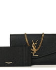 Grain de Poudre Uptown Chain Wallet Black