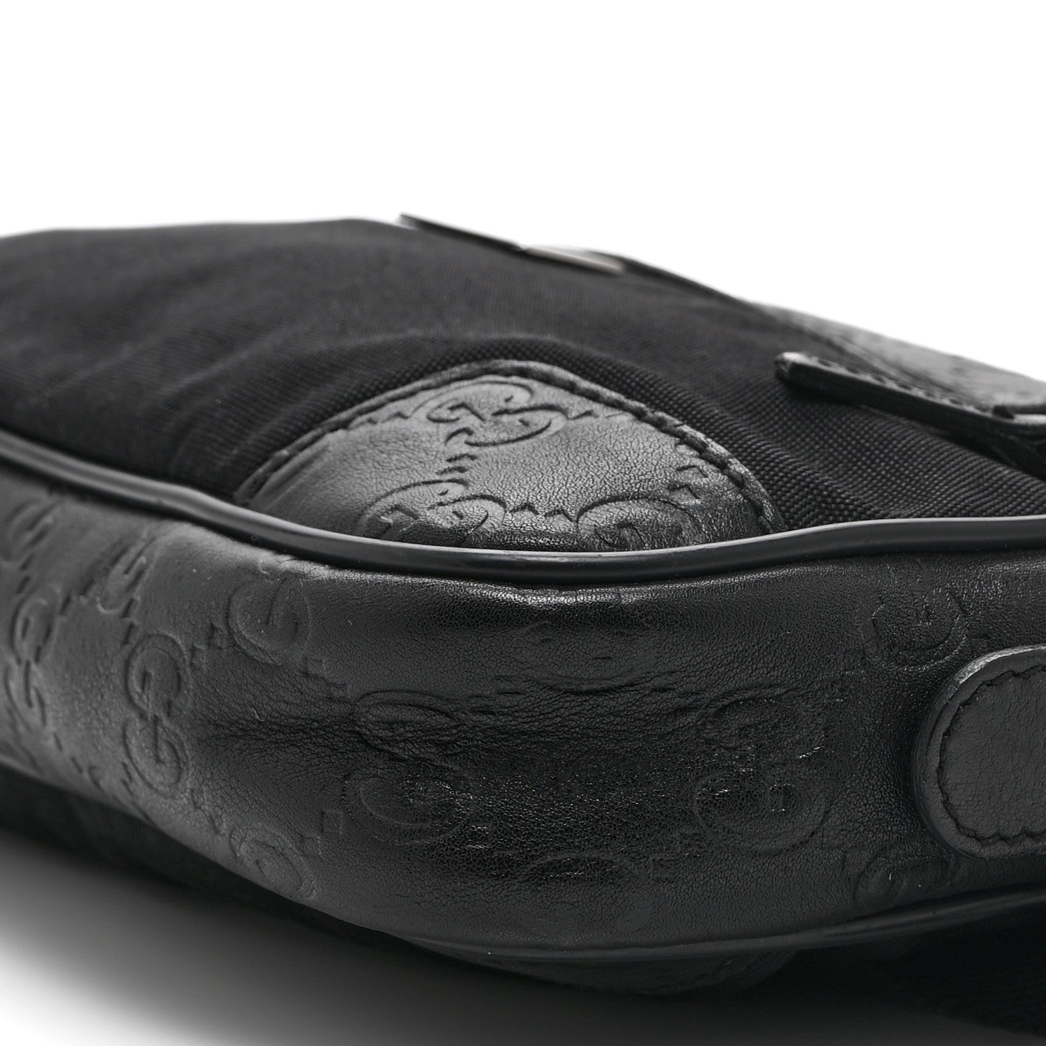 GCCIssima Nylon Belt Bag  Black