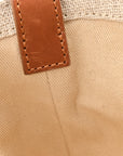 Canvas Calfskin Le Petit Filet Pralu Natural