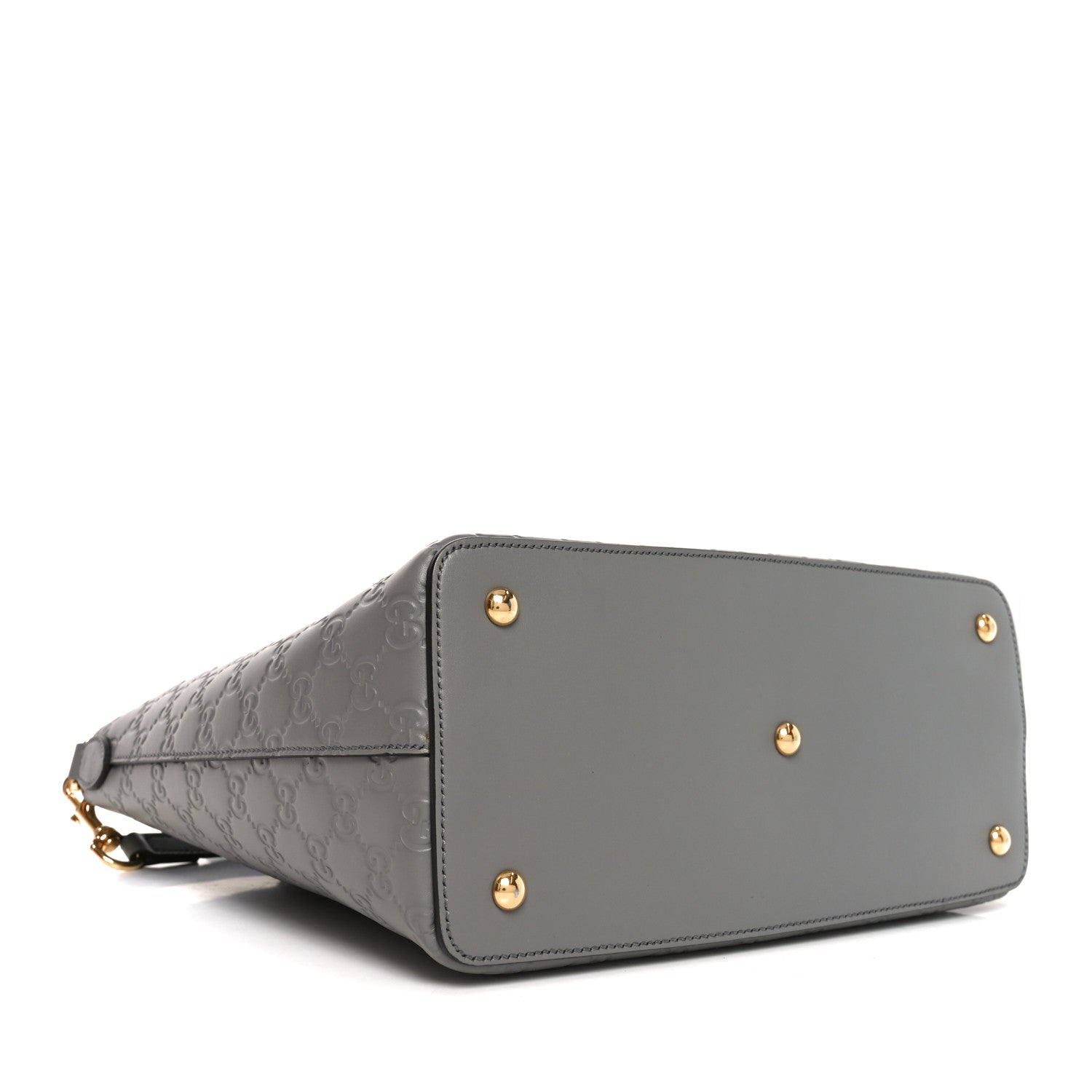 GCCIssima Linea A Foldover Tote Storm Grey