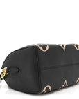 Empreinte Monogram Giant Speedy Bandouliere 25 Black Beige