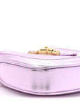 Laminated Nappa Nano Jackie 1961 Hobo Metallic Rosa