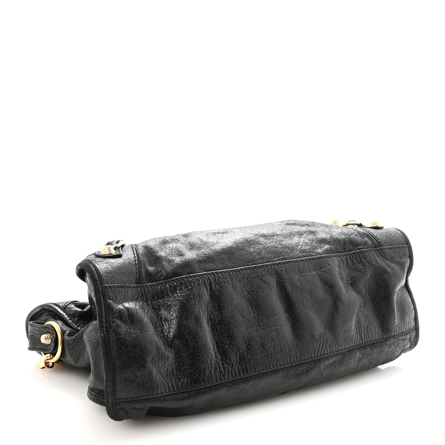 Agneau Giant 12 Gold Hardware City Black