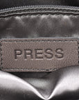 Lambskin Quilted Chain Mail Shoulder Bag Black