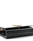 Grain De Poudre Small Monogram Kate Satchel Black