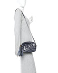 Vernice Naplack Small Soho Disco Bag Uniform Blue