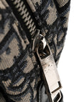 Oblique Calfskin Safari Backpack Navy Blue
