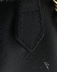 Monogram Matelasse Diagonal Small GG Marmont Chain Shoulder Bag Beige Black