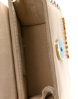 Calfskin Le Chiquito Whipstitch Beige