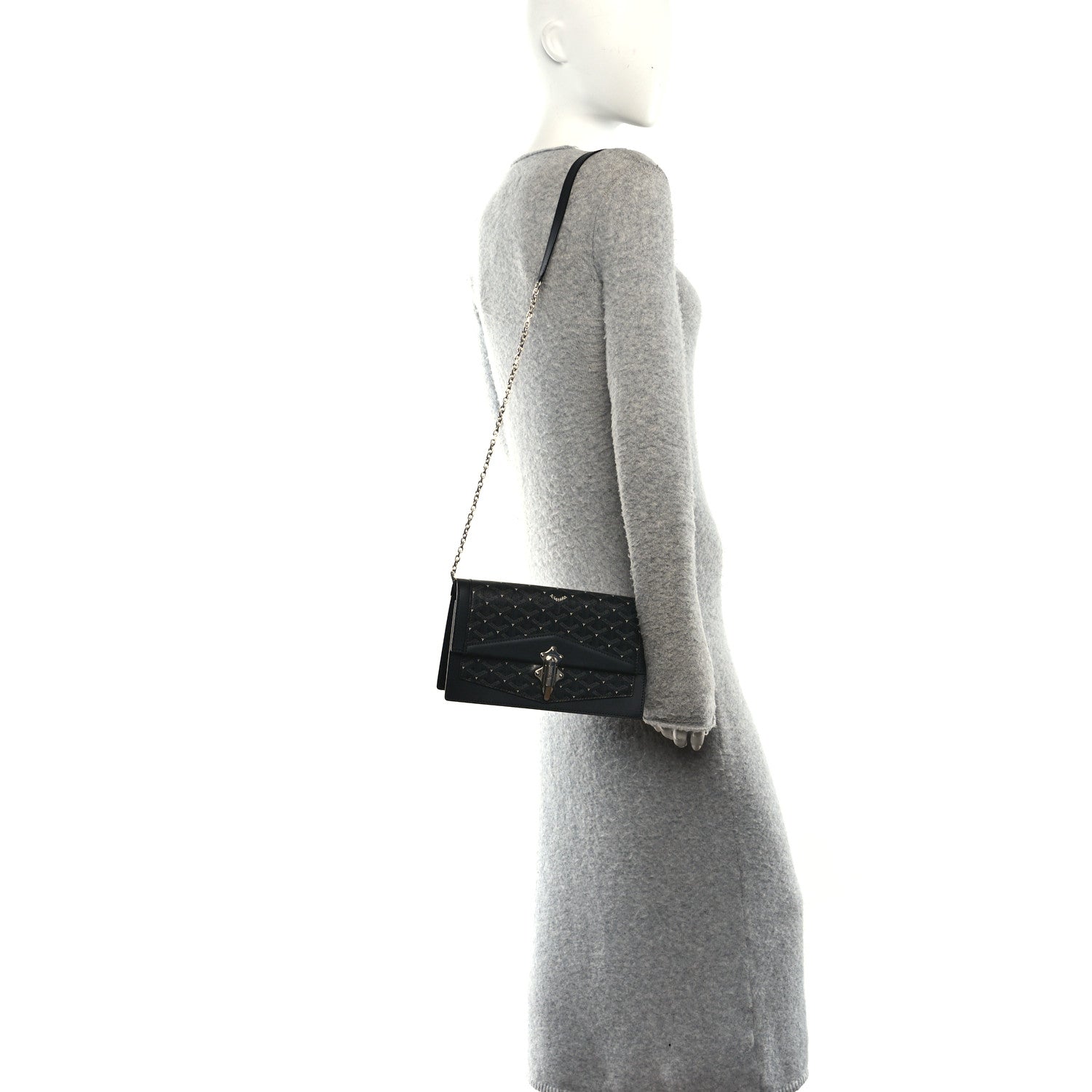 Goyardine Duchesse Marie-Caroline Bag Black