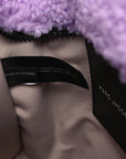Polyester Cotton Small The Teddy Traveler Tote Bag Lilac