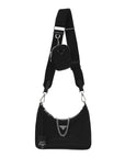 Re-Nylon Saffiano Re-Edition 2005 Shoulder Bag Black