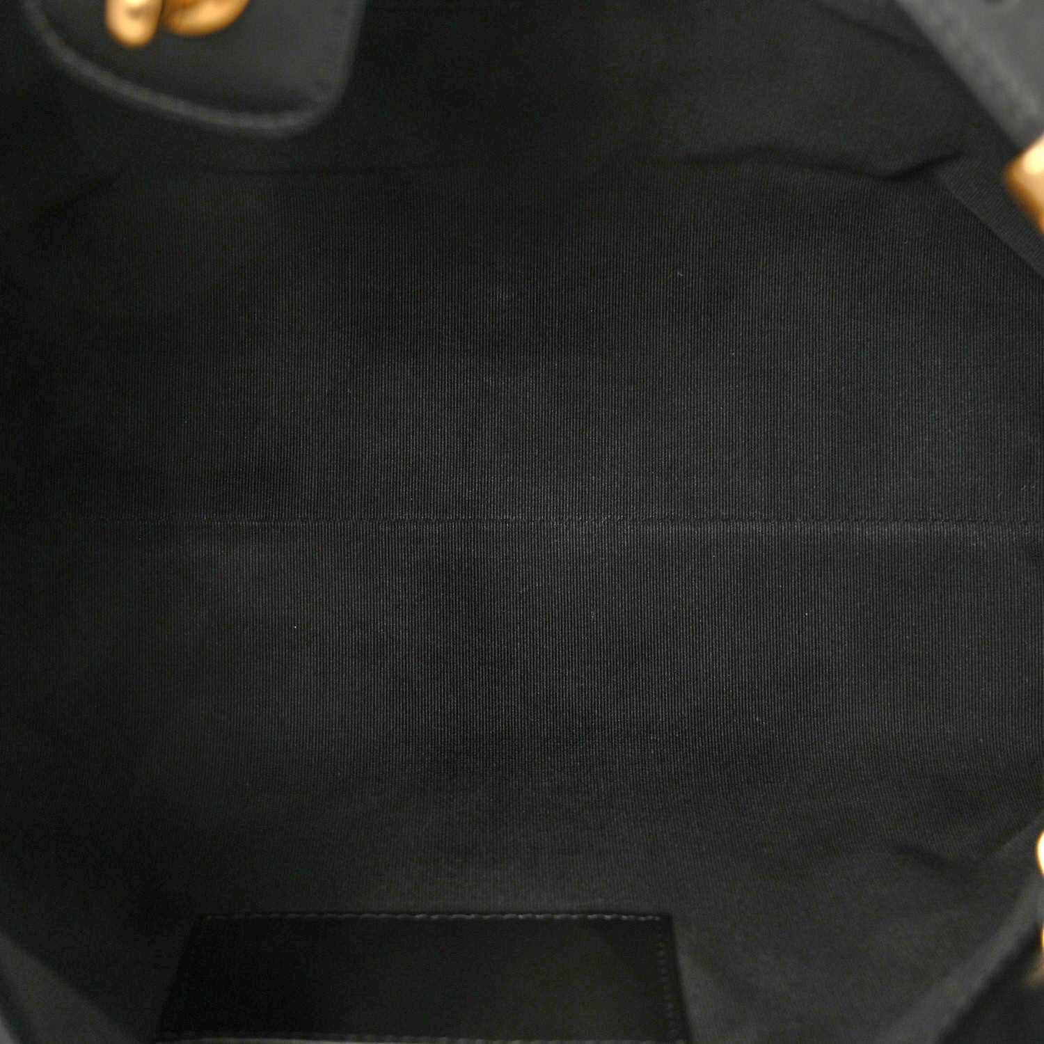 Calfskin Quilted Small Coco Base Shopping Bag Black