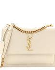 Calfskin Medium Monogram Sunset Crema Soft