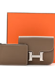 Epsom Constance Slim Wallet Etoupe