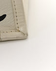 Calfskin Large Surrealism Book Tote Ivory