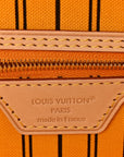 Monogram Inside Out Neverfull Bandouliere MM Jaune Safran