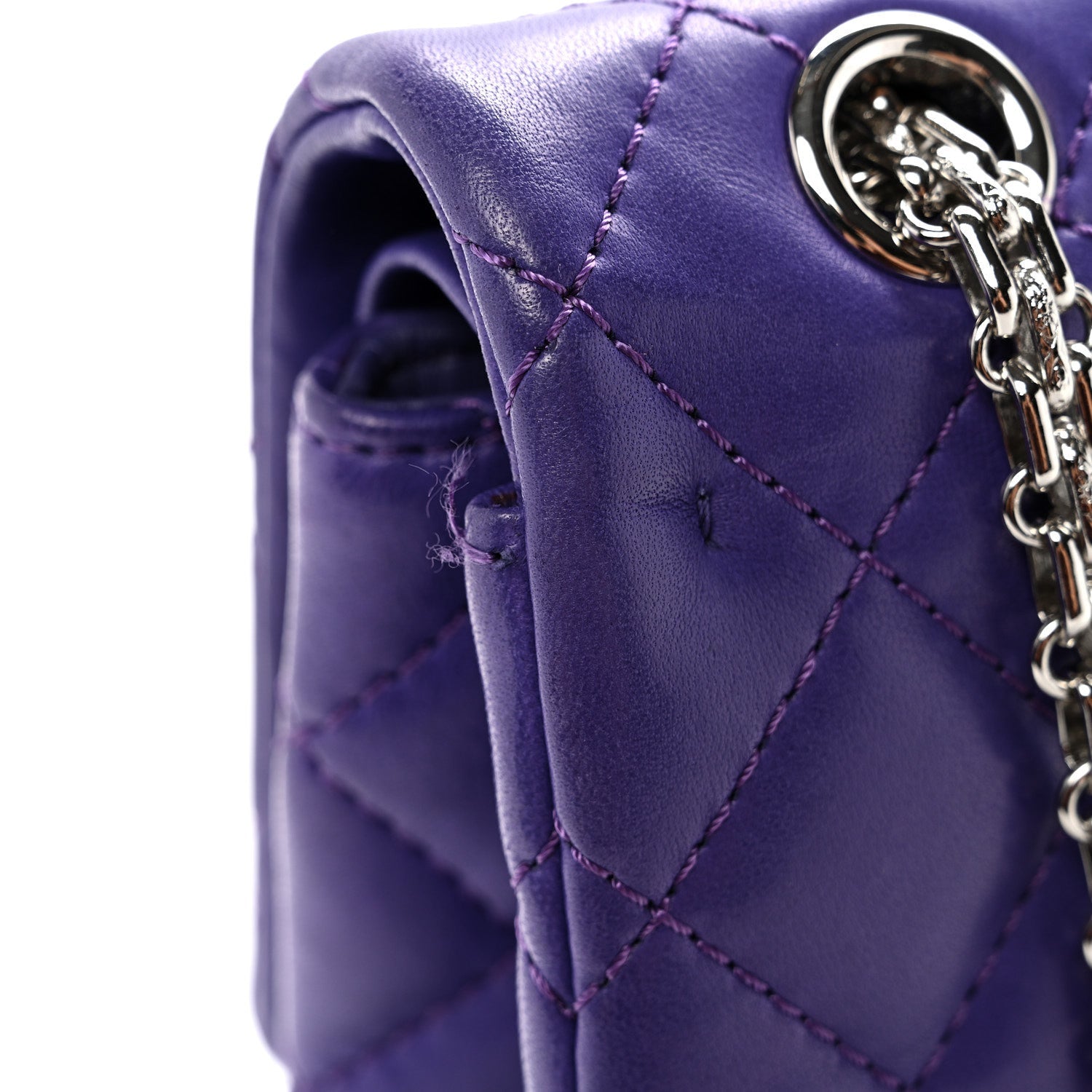 Lambskin Quilted 2.55 Reissue 226 Flap Purple