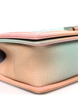 Caviar Quilted Medium Cuba Rainbow Boy Flap Multicolor