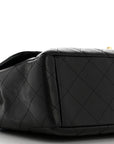 Caviar Maxi Single Flap Black